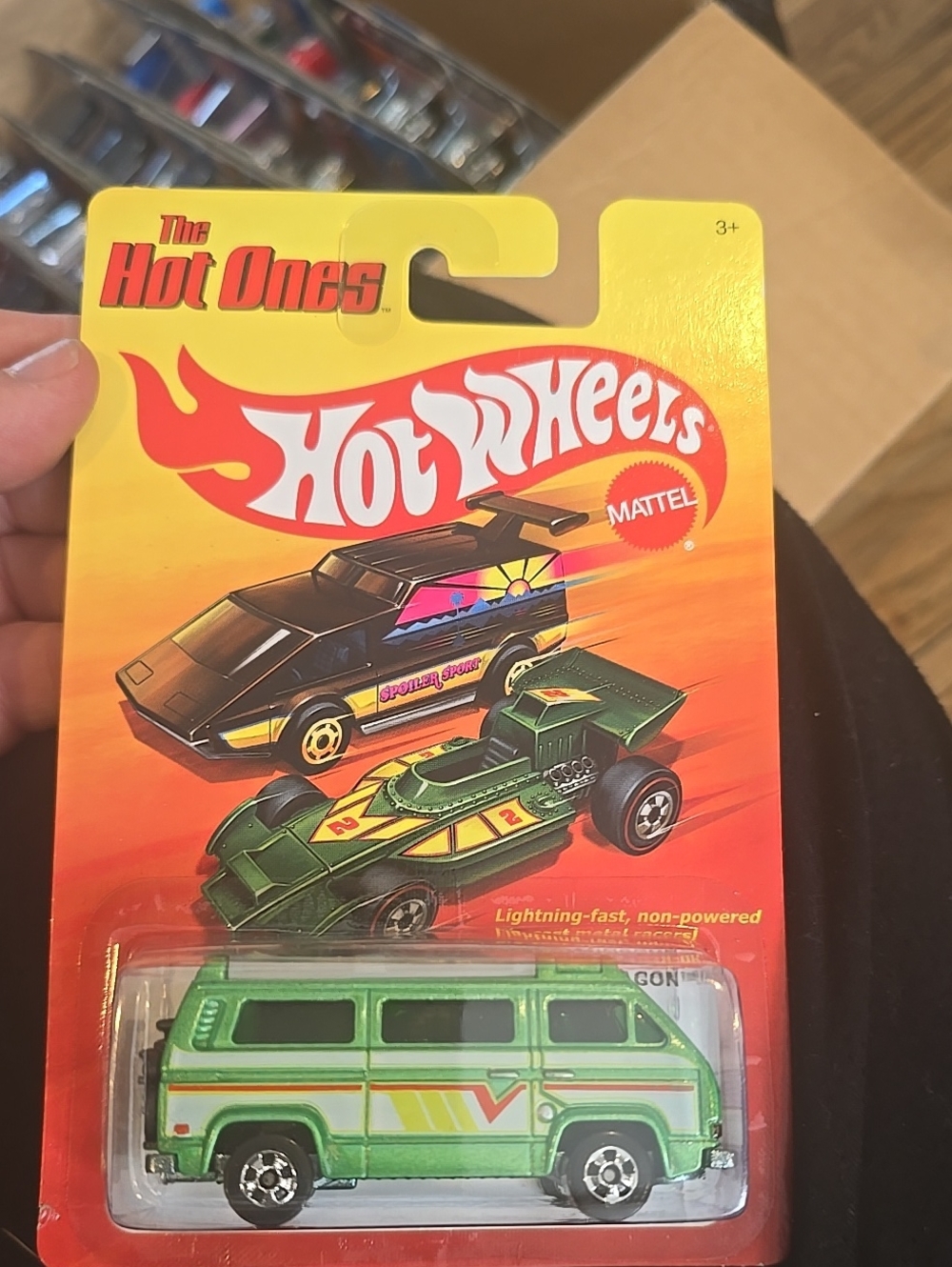 Hot Wheels The Hot Ones Chase  Sunagon Metalflake Light Green 2011 VW Van
